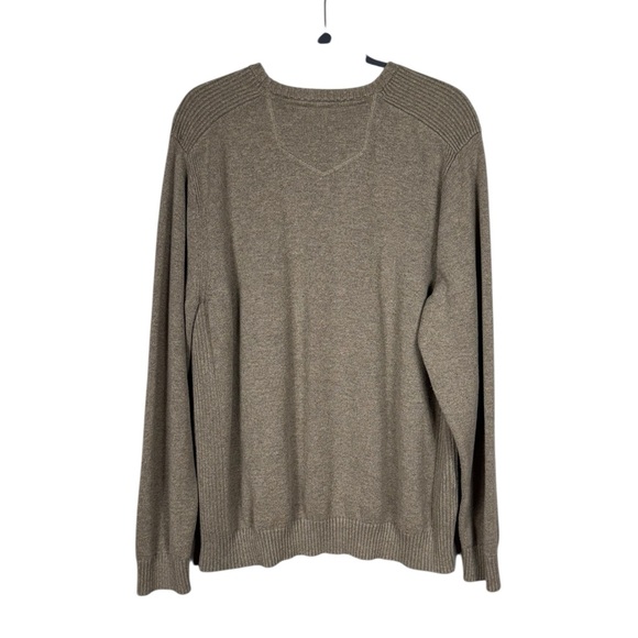 Eddie Bauer Mens Sweater Size XL‎ Brown Forest Jumper Preppy Neutral Heritage - Picture 3 of 6